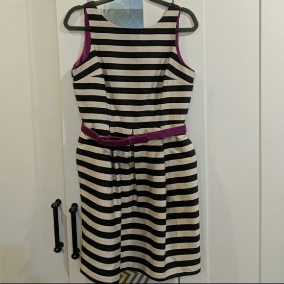 White House Black Market Dresses & Skirts - WHBM Stripped Black and White Dress